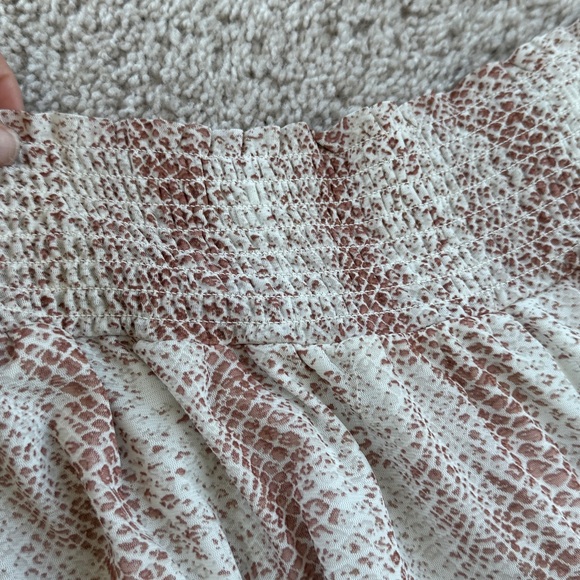 Altar’d State Snake Print Ruffle Skirt - Picture 4 of 6